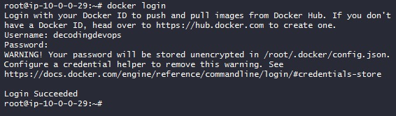 docker push images