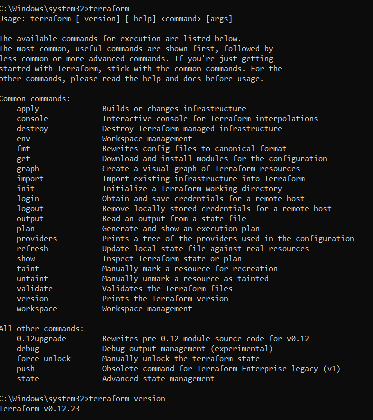 how to install terraform on windows 10